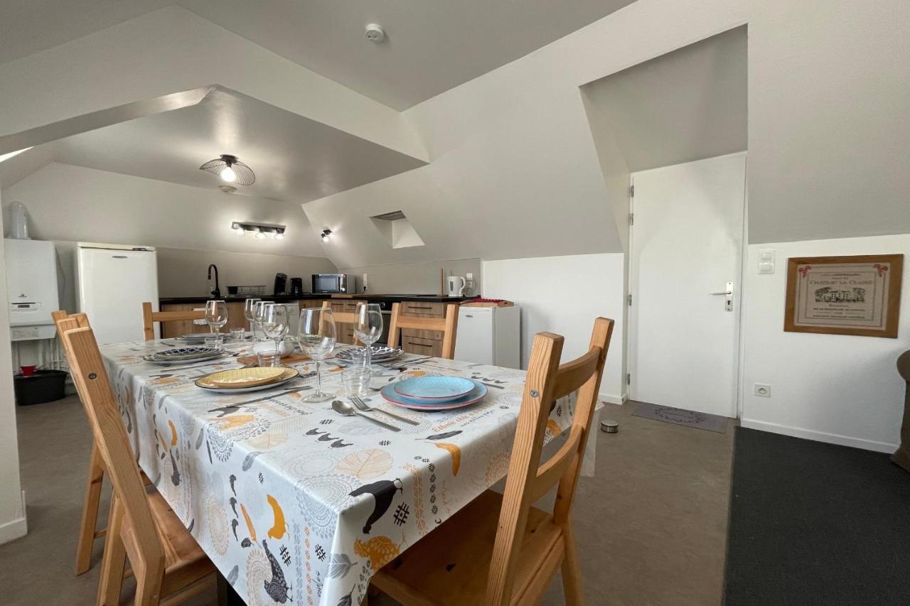 Apartment "Le Briand" Charming Base For Your Sightseeing In Touraine Noizay ภายนอก รูปภาพ